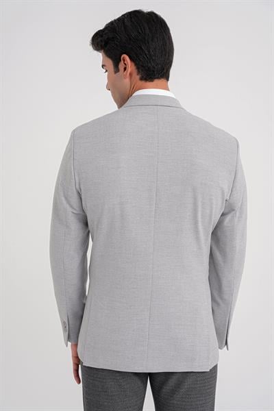 C 698 CEKET Regular Fit GRİ-1 CASUAL