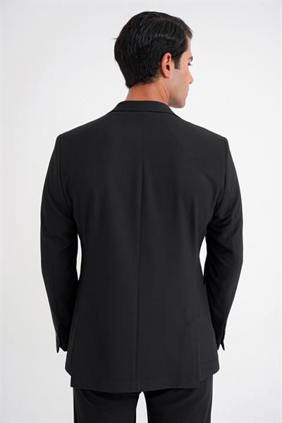 C 698 CEKET Regular Fit SİYAH-1 CASUAL