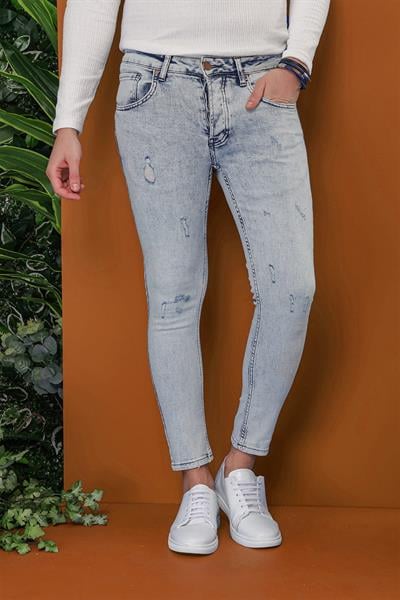 DENİM PNT 117 Buz Mavi Jean Pantolon