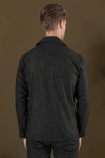 G 1560 Slim Fit Siyah Klasik Gömlek
