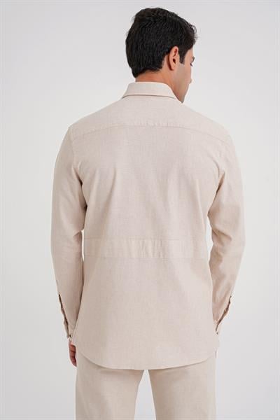 G 1597 GÖMLEK Comfort BEJ
