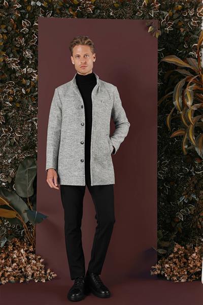 KA 079 Slim Fit Antrasit Spor Kaban