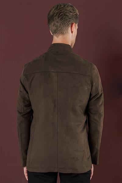 KA 080 Slim Fit Kahve Spor Kaban