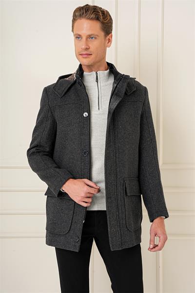 KA 083 Slim Fit Antrasit Spor Kaban