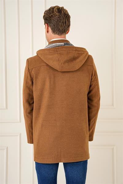 KA 083 Slim Fit Camel Spor Kaban