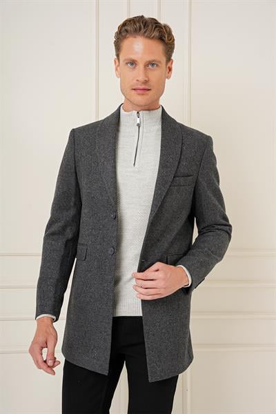KA 084 Slim Fit Antrasit Spor Kaban