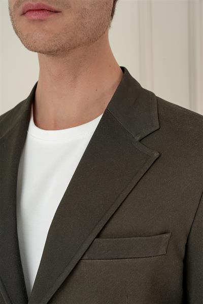 KA 088 Slim Fit Haki Spor Kaban