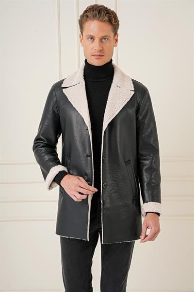 KA 090 Slim Fit Siyah Spor Kaban