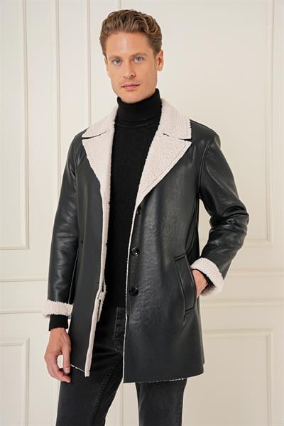 KA 090 Slim Fit Siyah Spor Kaban