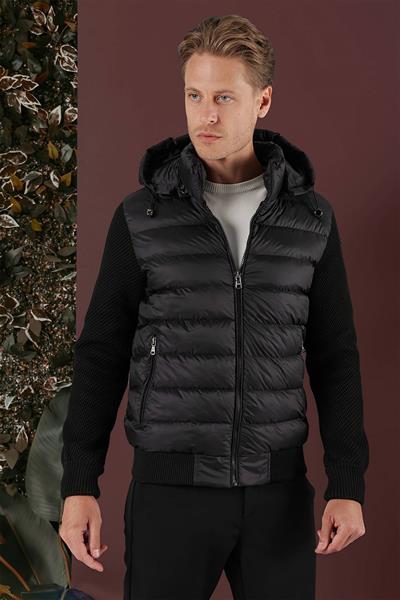 MT 164 Siyah Spor Mont