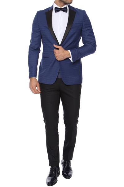 P 1015 Slim Fit Siyah Klasik Pantolon