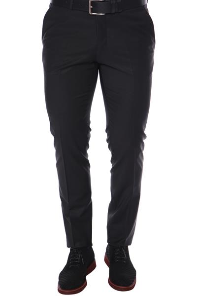 P 1016 Slim Fit Siyah Klasik Pantolon