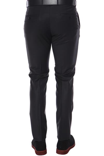 P 1016 Slim Fit Siyah Klasik Pantolon