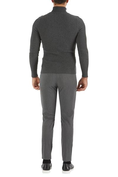 P 1052 Skınny Gri Spor Pantolon