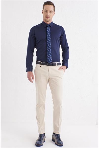 P 1073 Bej Spor Pantolon