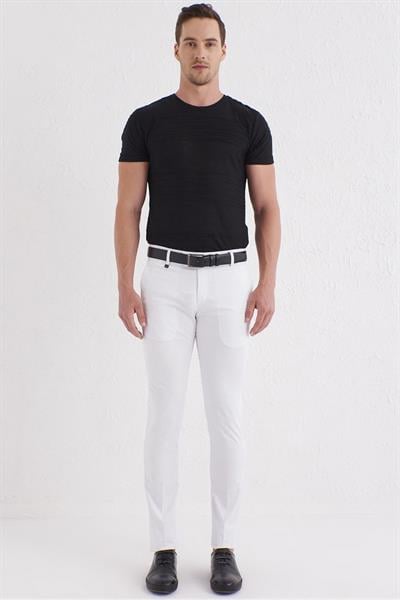 P 1073 Beyaz Spor Pantolon