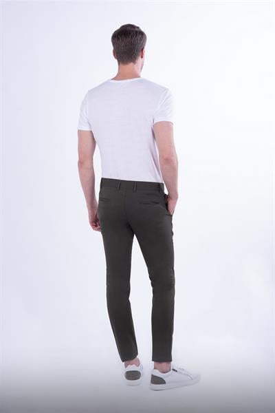 P 1076 Slim Fit Haki Spor Pantolon