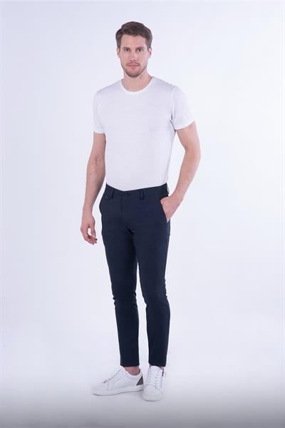 P 1076 Slim Fit Lacivert Spor Pantolon