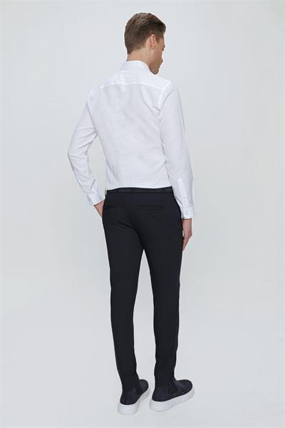 P 1077 Slim Fit Lacivert Spor Pantolon