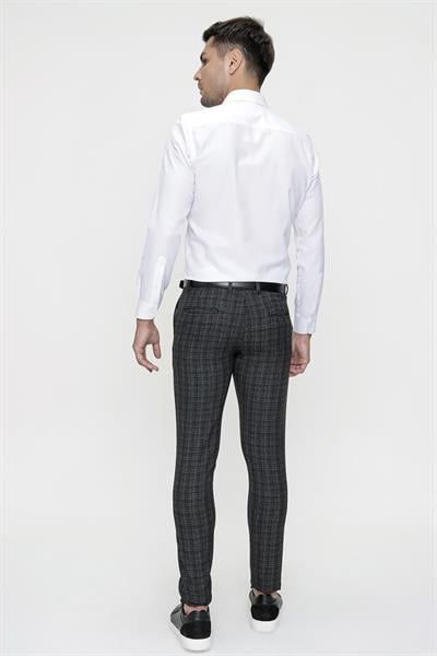 P 1082 Slim Fit Siyah Spor Pantolon