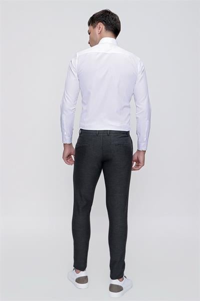 P 1086 Slim Fit Antrasit Spor Pantolon