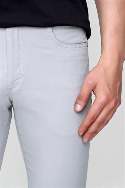 P 1087 Slim Fit Gri Spor Pantolon