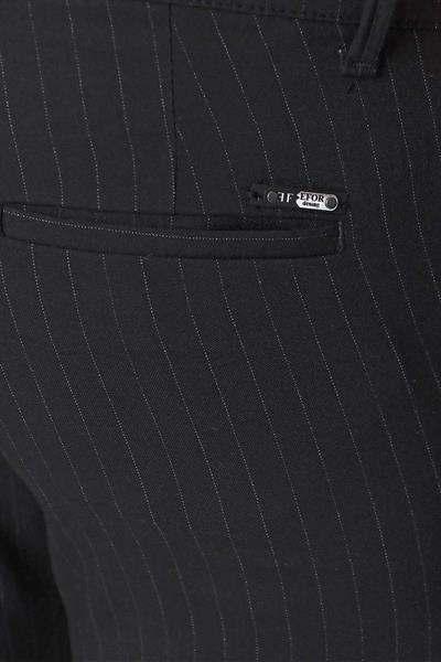 P 1096 Slim Fit Siyah Spor Pantolon