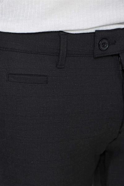 P 1098 Slim Fit Siyah Spor Pantolon