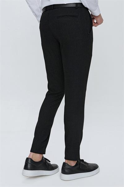 P 1103 Slim Fit Siyah Spor Pantolon