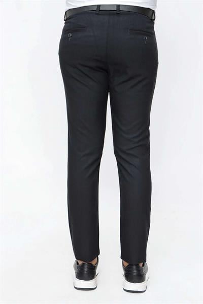 P 1104 Slim Fit Koyu Siyah Spor Pantolon