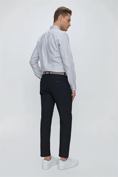P 1105 Slim Fit Siyah Spor Pantolon