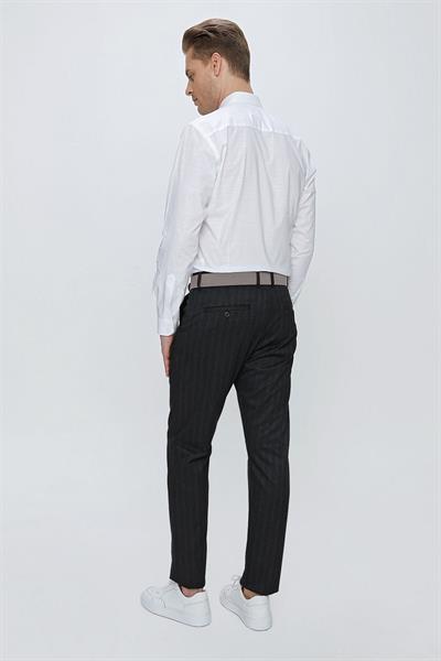 P 1109 Slim Fit Siyah Spor Pantolon