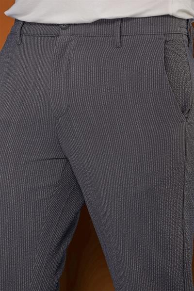 P 1113 Slim Fit Füme Spor Pantolon