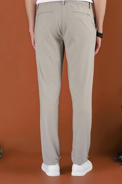 P 1117 Slim Fit Açık Gri Spor Pantolon