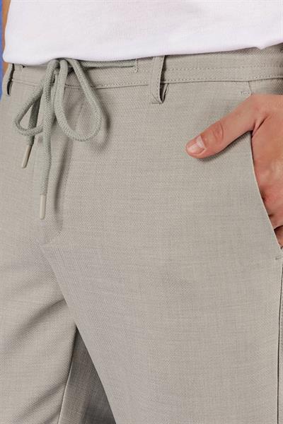 P 1117 Slim Fit Açık Gri Spor Pantolon