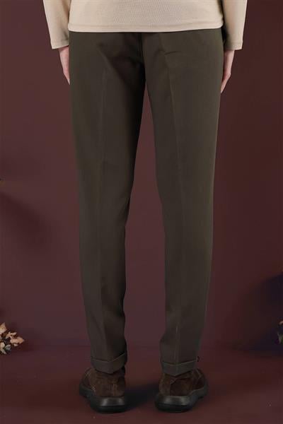 P 1130 Slim Fit Haki Spor Pantolon