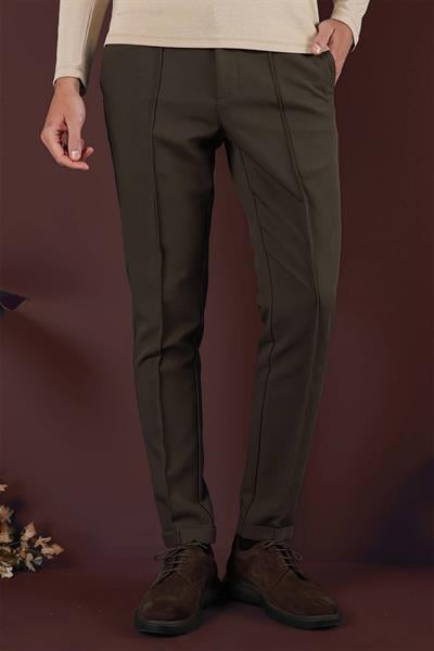 P 1130 Slim Fit Haki Spor Pantolon