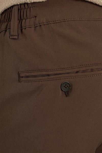 P 1135 Slim Fit Tütün Spor Pantolon