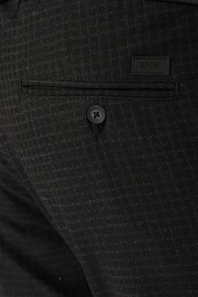 P 1141 Slim Fit Siyah Klasik Pantolon