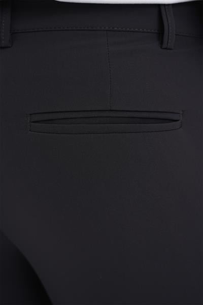 P 1144 Slim Fit Yan Cepli Düz Esnek Casuel Antrasit Pantolon