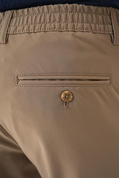 P 1150 Comfort Fit Beli Lastikli Yan Cep Vizon Jogger Pantolon