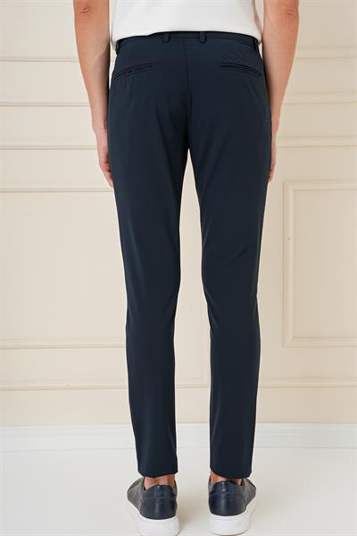 P 1161 Slim Fit Lacivert Klasik Pantolon