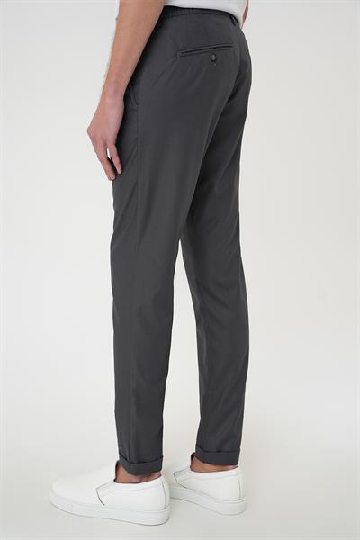 P 1165 Slim Fit Antrasit Klasik Pantolon