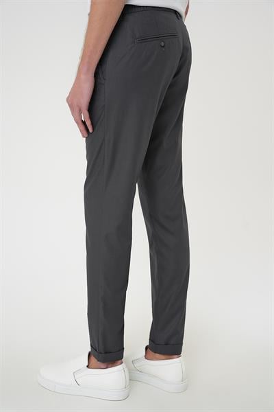 P 1165 Slim Fit Antrasit Klasik Pantolon