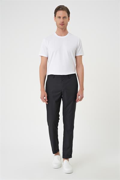 P 1165 Slim Fit Füme Klasik Pantolon