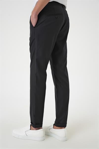 P 1165 Slim Fit Füme Klasik Pantolon