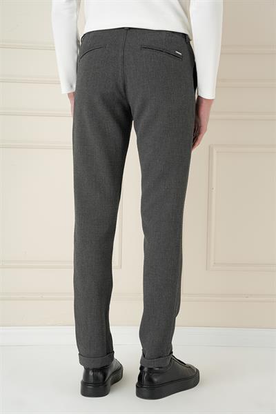 P 1166 Slim Fit Füme Klasik Pantolon