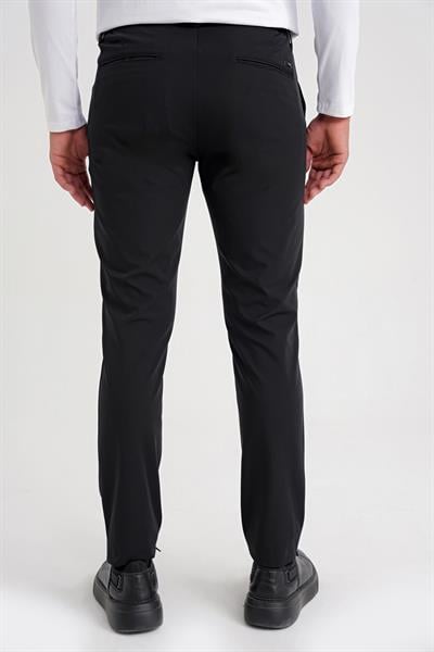 P 1173 PANTOLON Comfort Siyah-2 CASUAL