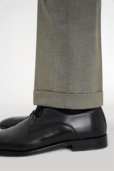 Slim Fit Çift Yırtmaç Esnek Yün Nefti Takım Elbise Tk 918