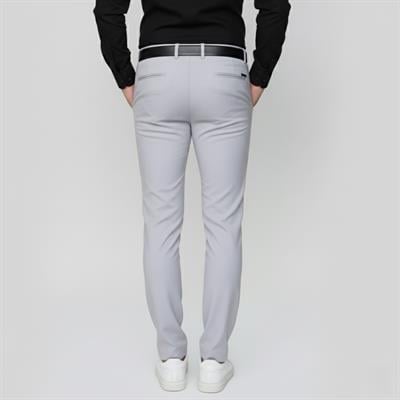 Slim Fit Yan Cep Esnek Pamuklu Casuel Gri Pantolon P 1088